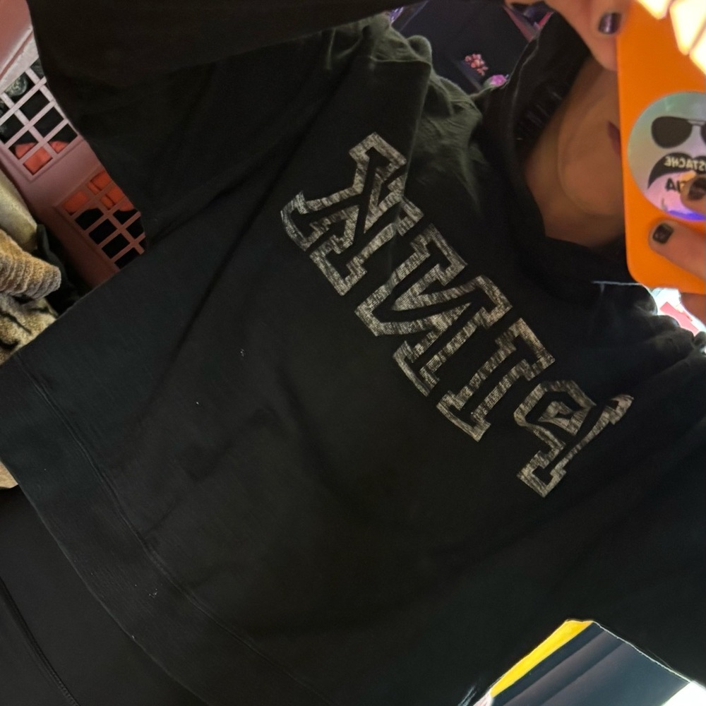 PINK Victoria's Secret Charcoal Hoodie